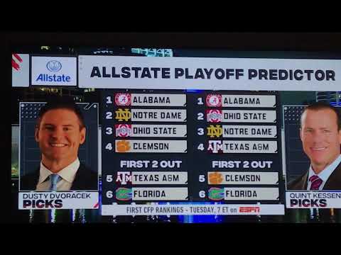 Dusty Dvoracek Quint Kessenich ESPN It’s Crazy To Rank Ohio State Ahead of Notre Dame in CFP Ranking