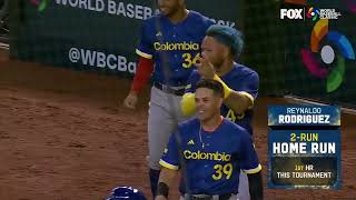 Reynaldo Rodriguez GO AHEAD HOME RUN OFF THE FOUL POLE