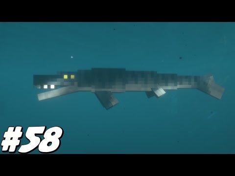 BABY MOSASAURUS IS VICIOUS | MINECRAFT DINOSAURS |EP 58