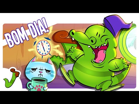 BOM DIA! do Jacarelvis e Amigos - Desenho Infantil
