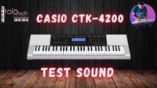 Video thumbnail for Casio ctk-4200 - Test sound | Part 1. by Italo Roch Keyboard