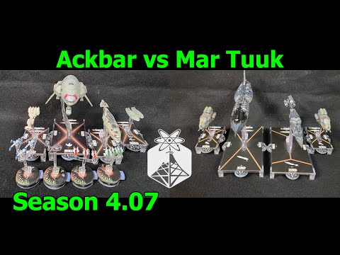 Star Wars Armada "Red Dice Blitz" Ackbar vs Mar Tuuk - ION Radio Battle Report