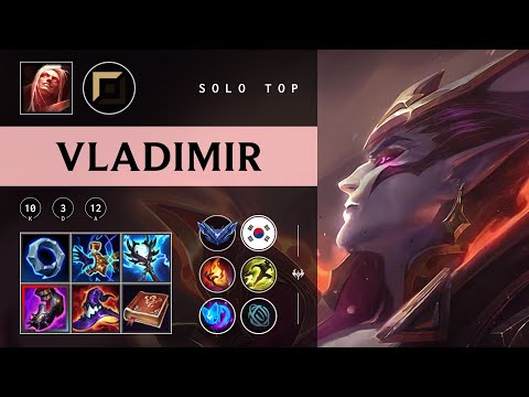 Vladimir Top vs Akali - KR Diamond Patch 25.24
