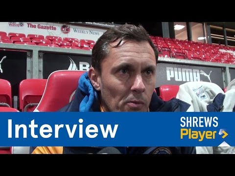 INTERVIEW | Paul Hurst post Fleetwood Town (A) - Town TV