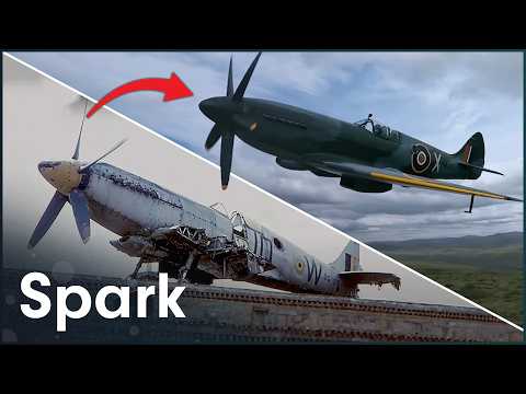 The Complete Restoration Of A Scrapped WW2 Spitfire