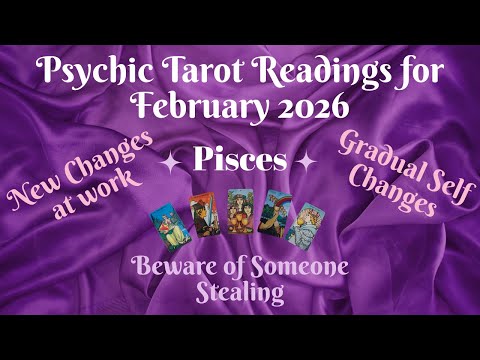 Fische ~ Tarot-Lesung für Februar 2026 von Pam Georgel