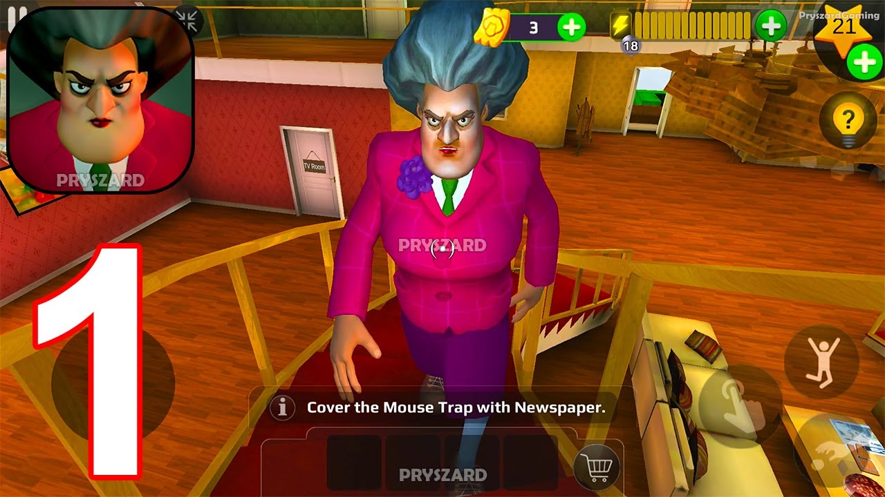 Scary Teacher 3D gameplay tutorial video thumbnail