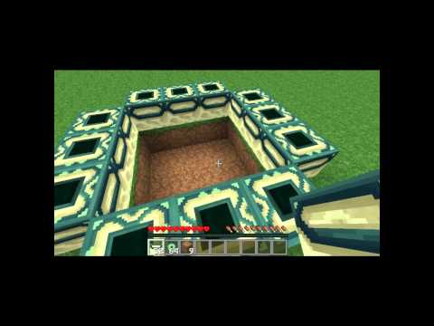 comment construire portail nether minecraft