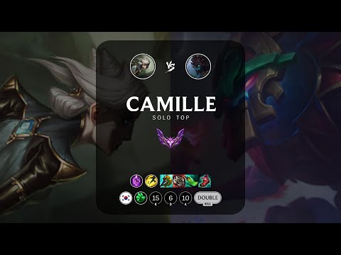 Camille Top vs Maokai - KR Master Patch 13.6