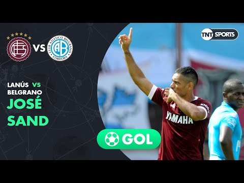 José Sand (1-0) Lanús vs Belgrano | Fecha 24 - Superliga Argentina 2018/2019
