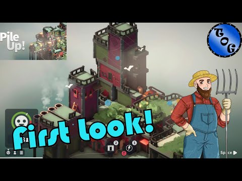 Pile Up! - I Blew Up The Casino! I Vertical City Builder I First Look!