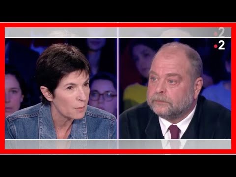 ONPC – Le gros clash entre Christine Angot et Éric Dupont-Moretti : « Je trouve ça d'une violence
