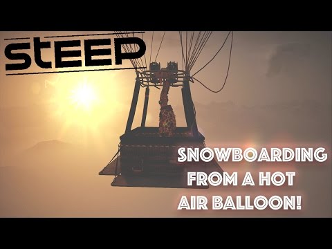 Steep: Hot Air Balloon Jumping Glitch | Falling with Style!