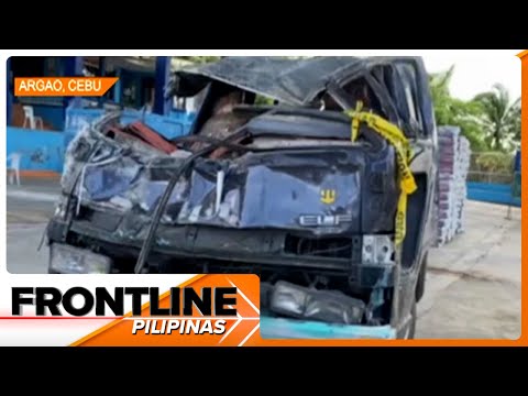 Truck, inararo ang dalawang motorsiklo; 1 patay, 6 sugatan Frontline Pilipinas
