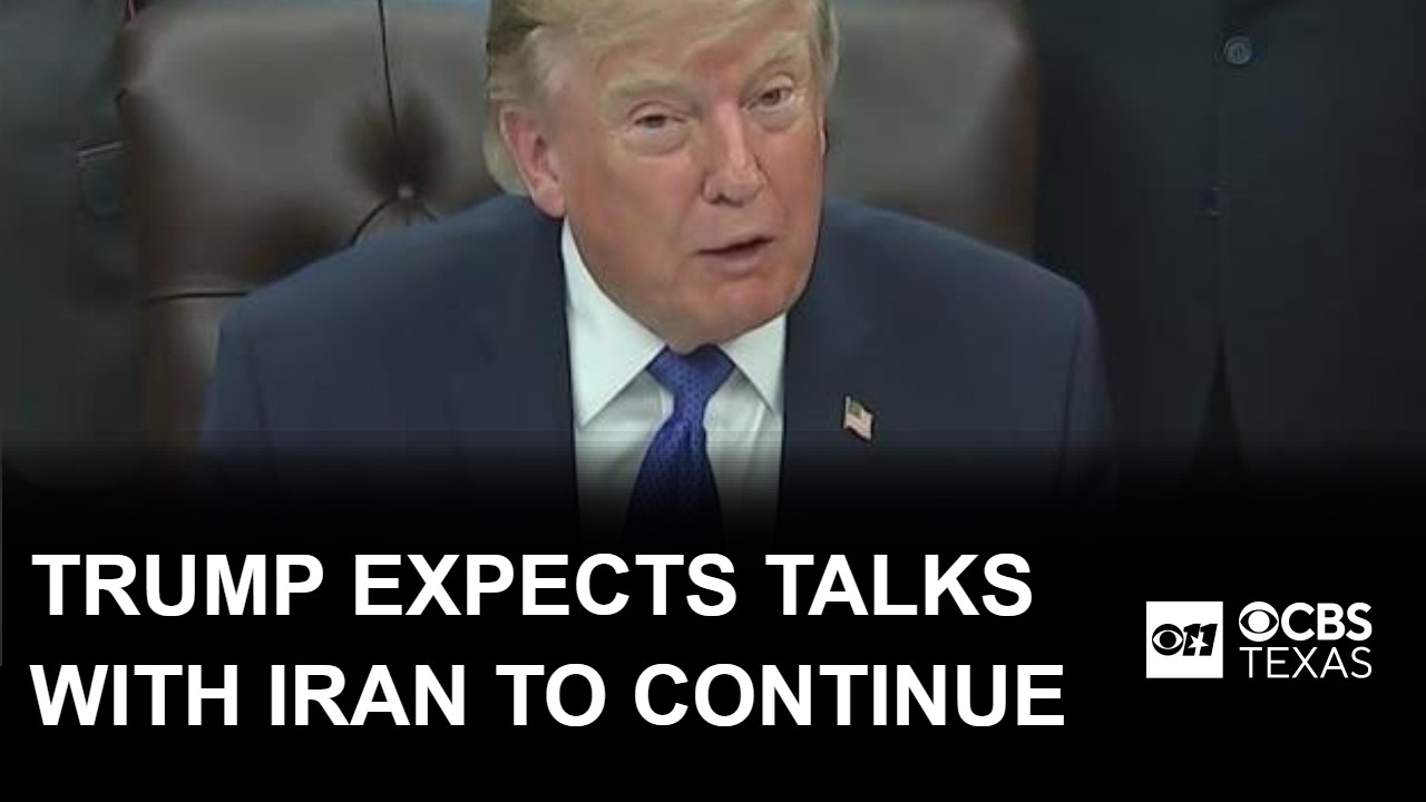 Trump discusses ongoing Iran talks