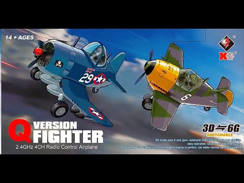 RC Airplane WLtoys XK A500 Q-F4U 2.4G 6CH 3D 6G System Brushed Motor RC plane Toys Gifts