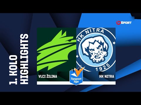 1. kolo: Vlci Žilina - HK Nitra 3:0 (0:0, 2:0, 1:0)