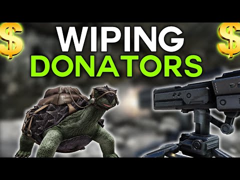 Raiding a Donator's Crouch Cave for Insane Profit! - ARK