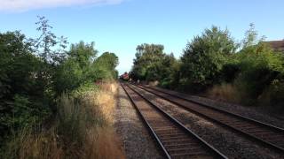 preview picture of video 'Class 60 works 6M03 through Bedworth (19th August 2013)'