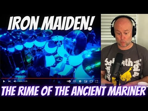 Drum Teacher Reacts: Nicko McBrain | Iron Maiden - 'Rime of the Ancient Mariner' (LIVE Flight 666)