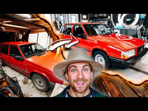 Vi överraskar SampeV2 med en Volvo 744 Barnfind!