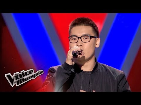 Chinguun.U - "Welcome To My Life" -  Blind Audition - The Voice of Mongolia 2018
