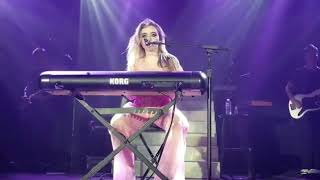 Sabrina Carpenter performing ‘Alone Together’ live at The DeTour