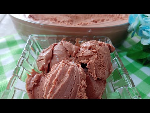 Que du chocolat et du lait délicieuse glace/أسهل طريقة أيس كريم منزلي إقتصادي ب3 مكونات/أسرع أيسكريم