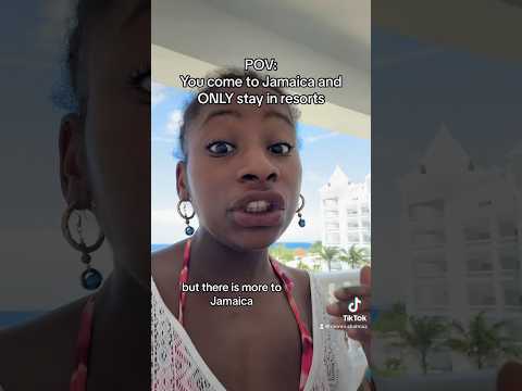POV: You ONLY STAY at RESORTS in JAMAICA?? // #resort #travel #jamaicajamaica