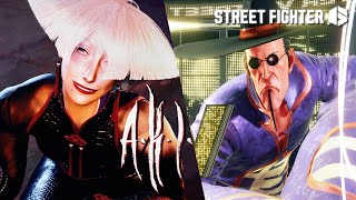 Street Fighter 6 AKI vs Street Fighter V FANG Comparison