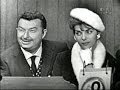 What's My Line? - Xavier Cugat & Abbe Lane; Edward Mulhare [panel] (Jan 26, 1958)