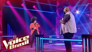 Edyelle Brandão e Élri El cantam &#39;The Closer I Get To You&#39; | Batalhas | The Voice Brasil