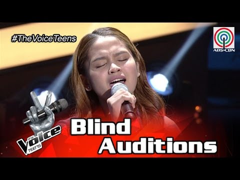 The Voice Teens Philippines Blind Audition: Erica Ladiza- Salamat
