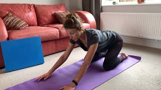 Upper back - Thoracic extension stretch