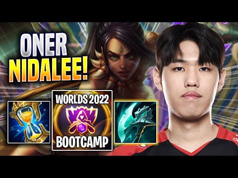 ONER IS A GOD WITH NIDALEE! - T1 Oner Plays Nidalee JUNGLE vs Karthus! | Bootcamp 2022