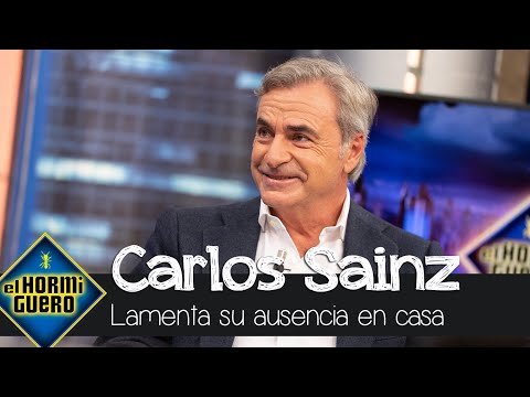 Carlos Sainz se lamenta de su ausencia en casa por culpa de las competiciones - El Hormiguero