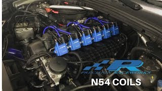 NEVER MISFIRE AGAIN! N54 PRECISION RACEWORKS COIL PACK INSTALL