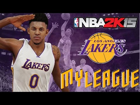 NBA 2K15 MyLeague Mode Ep.4 - Los Angeles Lakers - Swaggy P Time! Kobe Bryant Watches in Amazement!