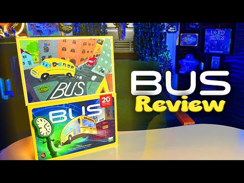 Bus Review! Splotter & Capstone Games Grail!