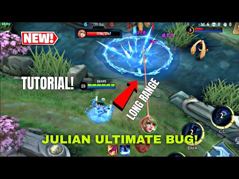 JULIAN ULTIMATE BUG TUTORIAL! NEW BUG MLBB 2023