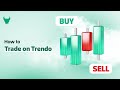 How To Open A Trade In The Trendo App Step By Step Trading Tutorial