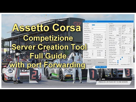 How to use the dedicated server? :: Assetto Corsa Competizione General  Discussions
