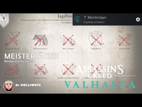 Assassin’s Creed Valhalla - Meisterjäger - Besiege alle Alphatiere - Trophy / Achievement Guide