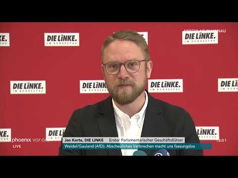 Jan Korte zum Anschlag in Hanau am 20.02.20