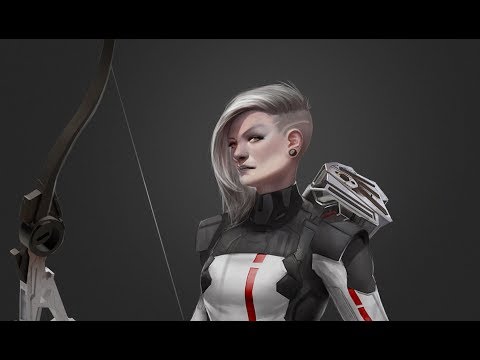 Character design process :  The Archer