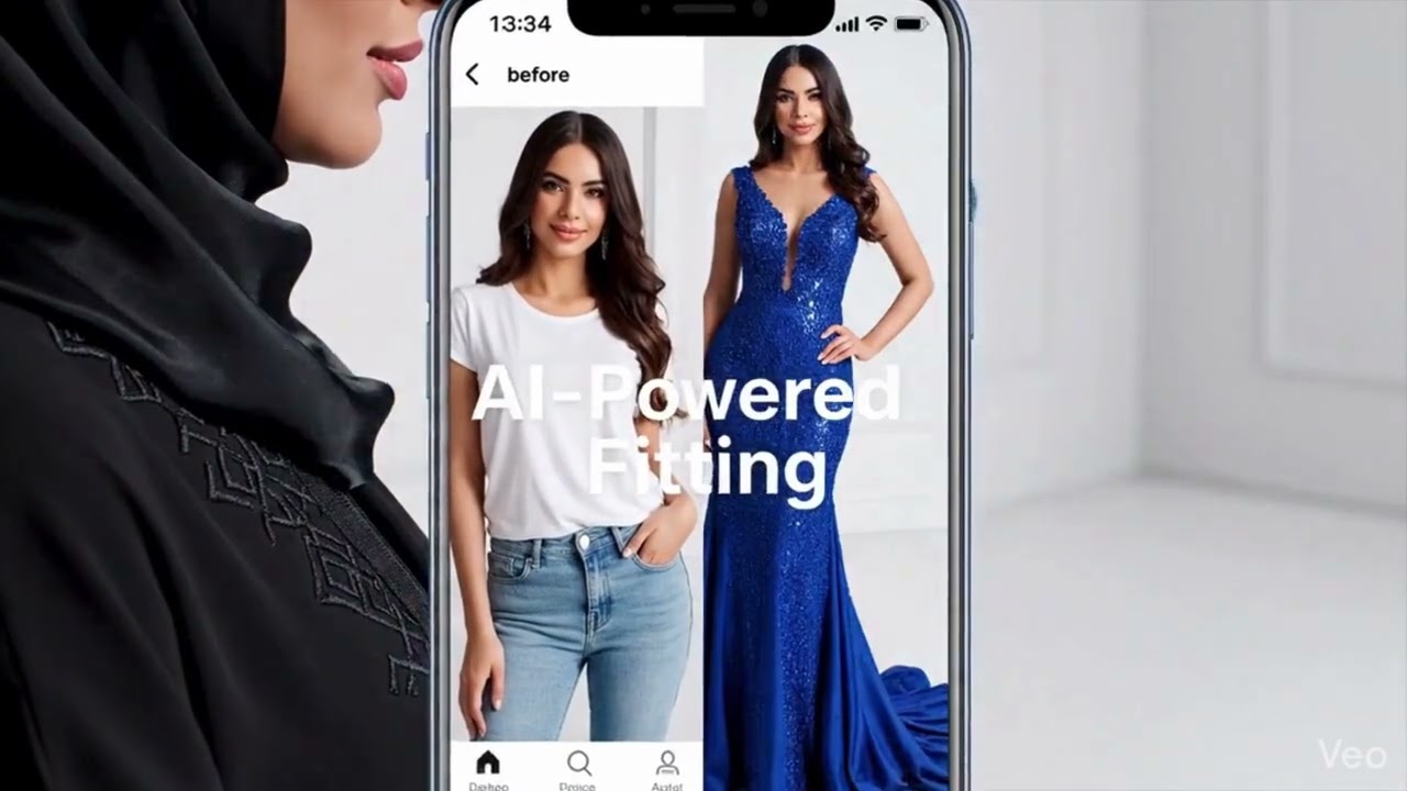 غرفة قياس الملابس الافتراضية