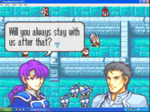 Zealot talk Yuno support A Fire Emblem 6 The Sword of Seals VBA