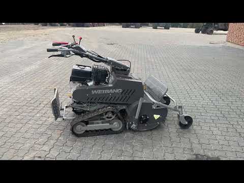 Video: Weibang Flail mower fjernstyret slagleklipper 2