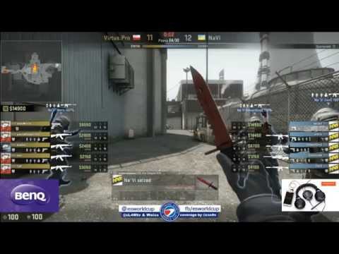 Na'Vi SEIZED 2 KNIFE KILLS VS VIRTUS PRO 1/4 FINALS ESWC 2014