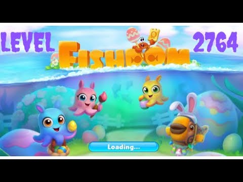 Fishdom 2764 - 19 Moves